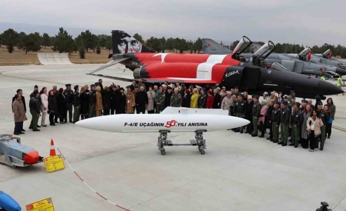 F-4E Phantom uçaklarının Türk Hava Kuvvetleri filosundaki 50. yılı etkinliği