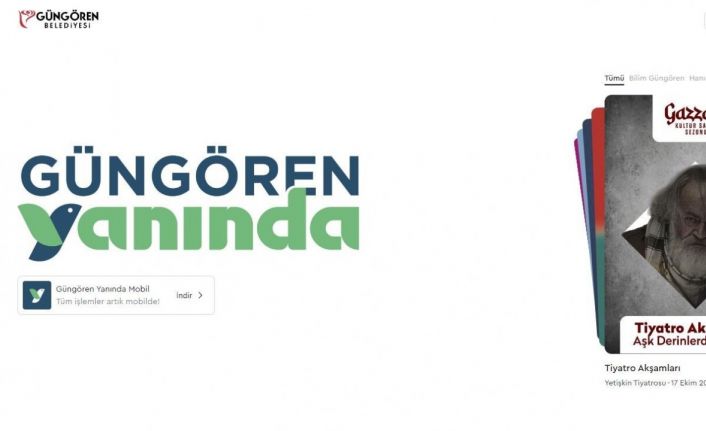 Güngören Belediyesi artık cebinde