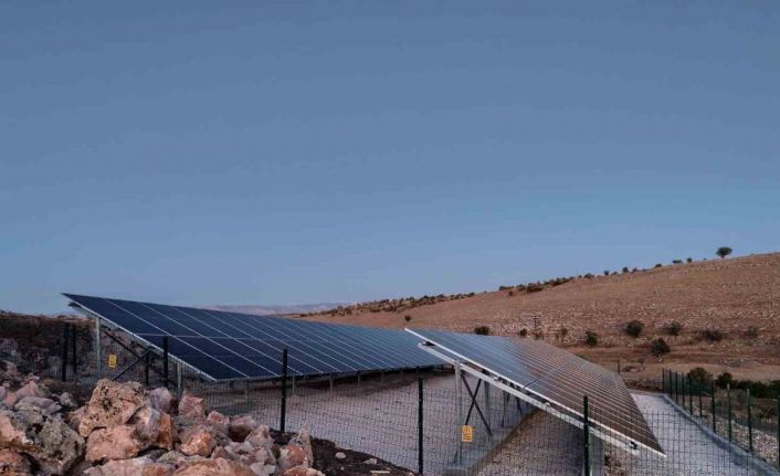 İdil’de GES projesi ile içme suyu hattının enerji ihtiyacı karşılanıyor