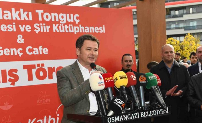 İsmail Hakkı Tonguç Bağış ve Şiir Kütüphanesi ile Genç Kafe açıldı