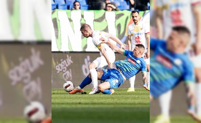 Kayserispor’un, Rize’de 15. randevusu