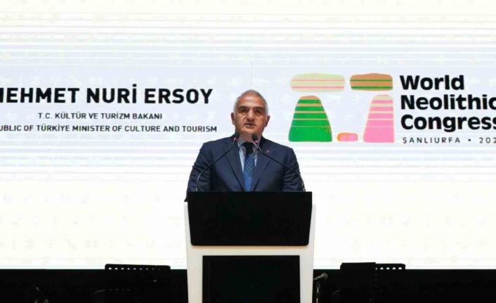Kültür ve Turizm Bakanı Ersoy: “Çalışmalar Anadolu’nun dünya genelinde neolitik dönemin ilk ortaya çıktığı çekirdek bölgelerden biri olduğunu ortaya çıkarmıştır"