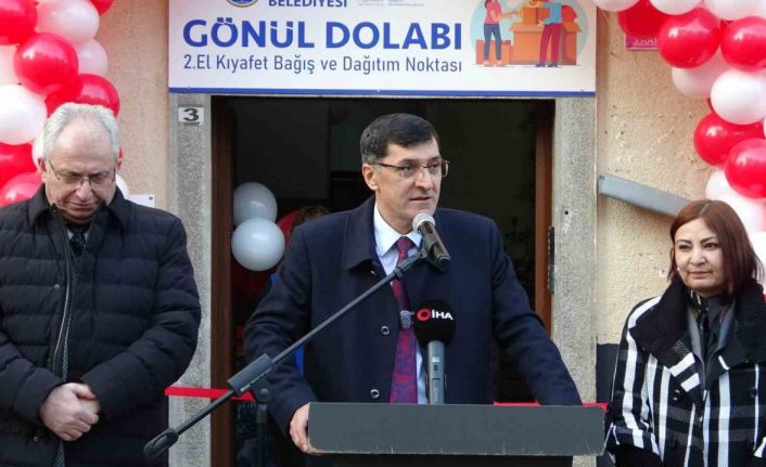 Kütahya’da ihtiyaç sahipleri için "Gönül Dolabı"