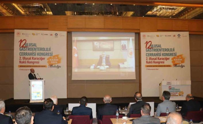 Malatya’da 12. Gastroenteroloji Cerrahisi ve 2. Ulusal Karaciğer Nakli Kongreleri başladı