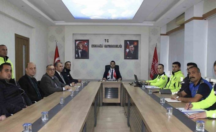 Osmaneli’nde ‘Kış Tedbirleri’ toplantısı