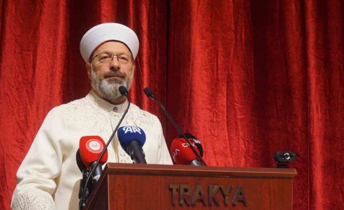 Prof. Dr. Erbaş: "İlim, bilim, hikmet ve irfan insanlığın kurtuluşu içindir"