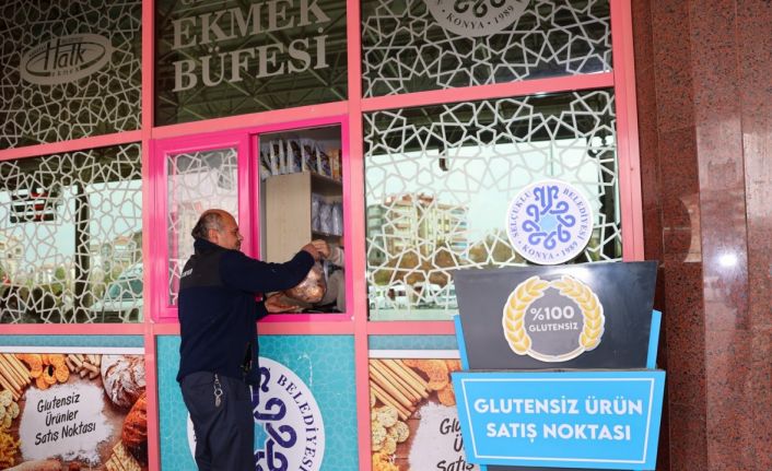 Selçuklu Belediyesi Glutensiz Satış Noktası çölyak hastalarının tercihi olmaya devam ediyor