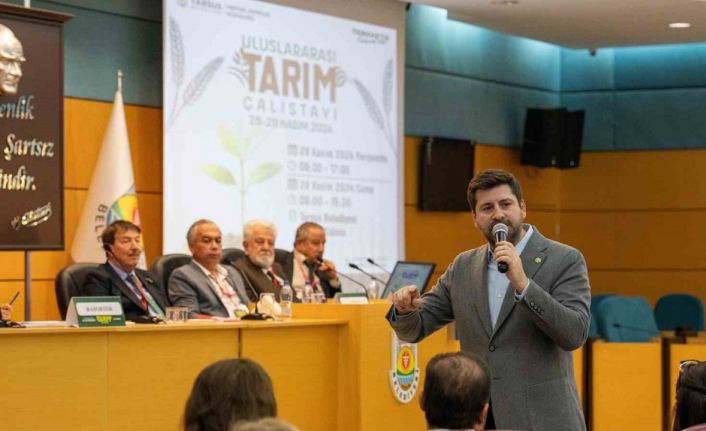Tarsus’ta düzenlenen ’Uluslararası Tarım Çalıştayı’ yoğun ilgi gördü