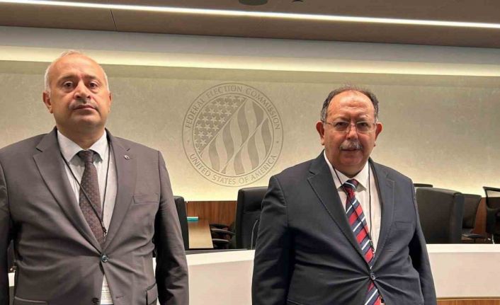 YSK Başkanı Yener, ABD Başkanlık seçimi için Washington’a gidiyor