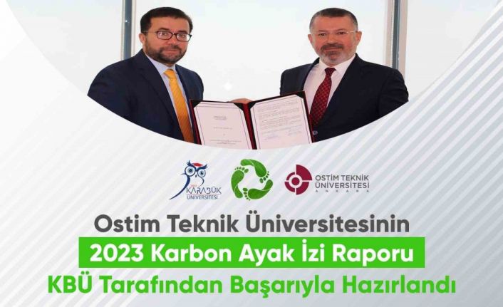 2023 yılı Karbon Ayak İzi Raporu KBÜ tarafından başarıyla hazırlandı