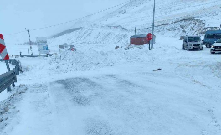 Ardahan’da iki kara yolu tipi ve fırtına nedeniyle ağır tonajlı araçlara kapatıldı