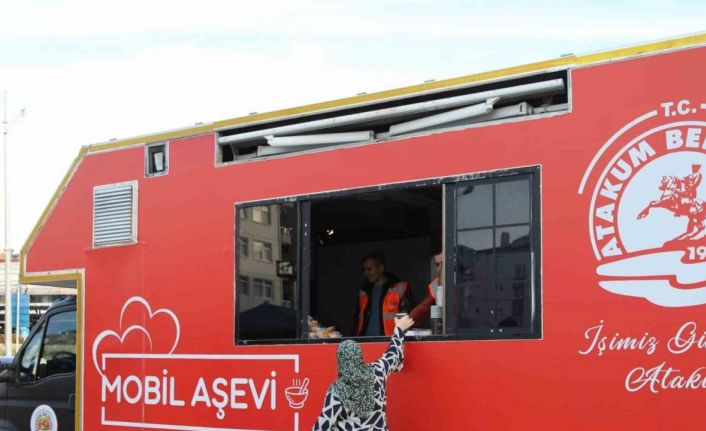 Atakum’da mobil aşevi hizmeti