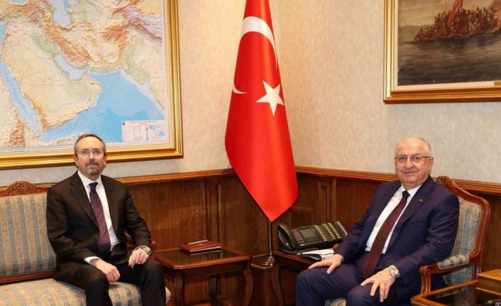 Bakan Güler, ABD Dışişleri Bakanlığı Siyasi İşler Müsteşar Vekili Bass’ı kabul etti