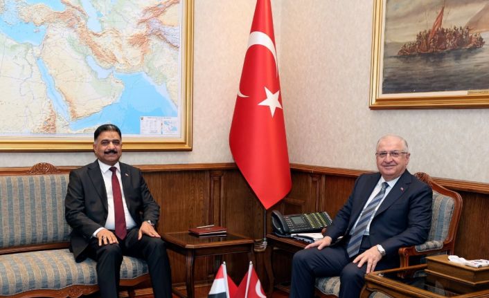 Bakan Güler, Irak Askeri Sanayileşme Kurumu Başkanı Al-Mathkor ve diplomatlarla bir araya geldi