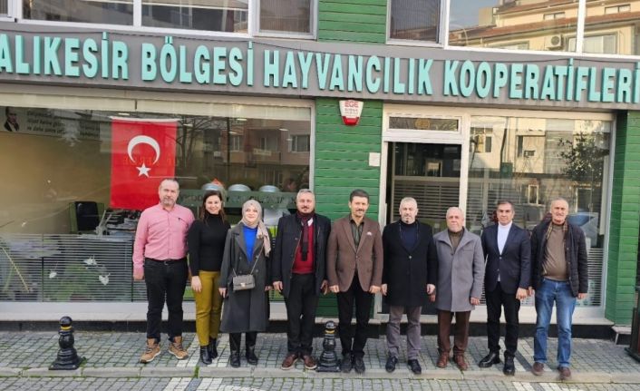 Başkan Aka, süt birliklerini ve hayvan kooperatiflerini dinledi
