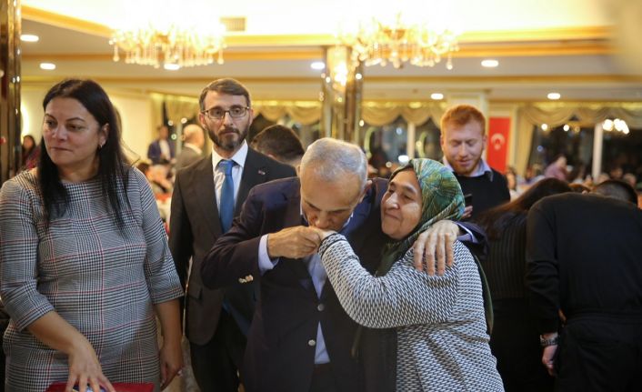 Başkan Çebi, şehit aileleriyle yemekte bir araya geldi