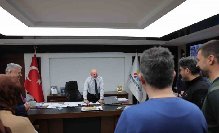 Başkan Çolakbayrakdar’a Mühendisler Günü Sürprizi