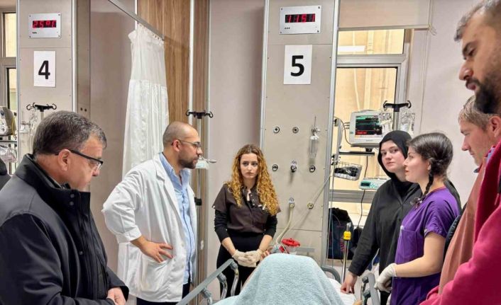 Başkan Hakan Şehirli: "Yaralı öğrencilerimizin yanındayız"