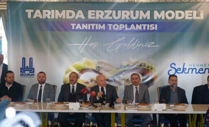 Başkan Sekmen tarımın kitabını yazdı