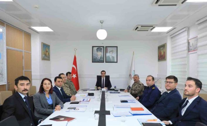 Bitlis’te asayiş koordinasyon toplantısı