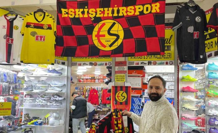 Eskişehirspor’un maç heyecanı forma satışlarına yansıdı