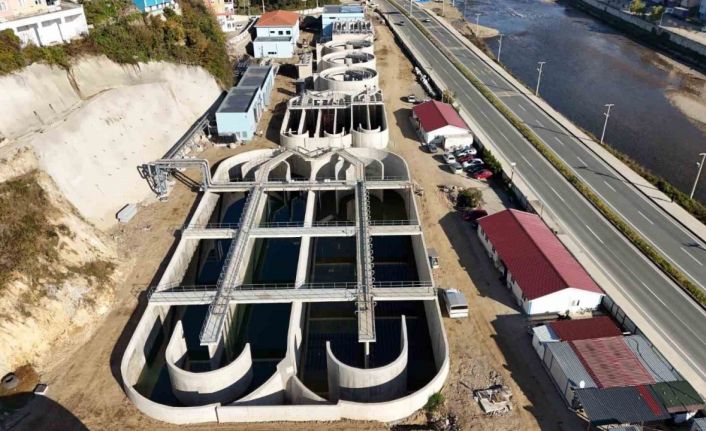 Giresun’da kendi elektriğini üretecek Atık Su Arıtma Tesisinde test aşamasına geçildi