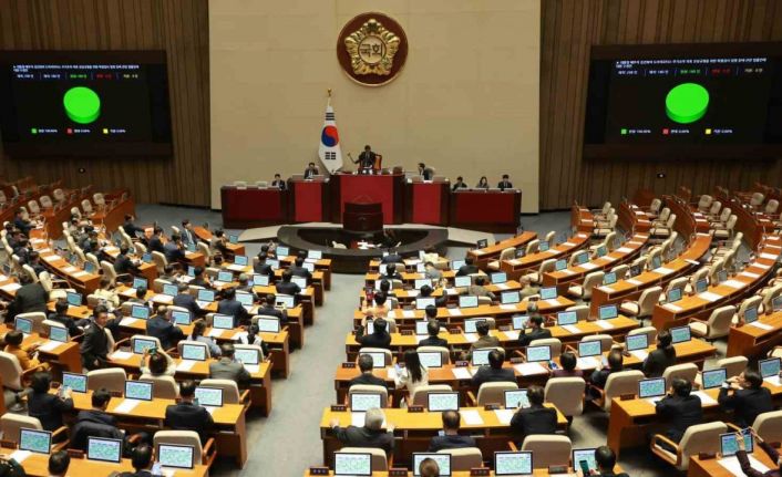 Güney Kore Devlet Başkanı Yoon’un görevden alınmasını öngören 2’nci azil önergesi meclise sunuldu