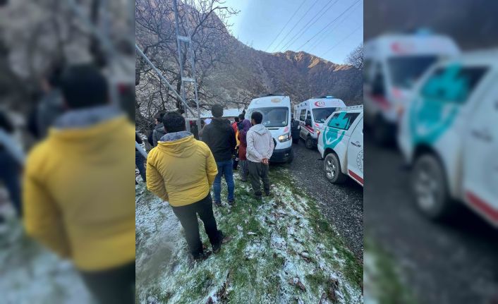 Hakkari’de dağdan düşen genç hayatını kaybetti