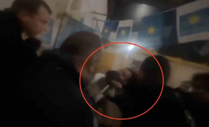 İYİ Parti Genel Başkanı Dervişoğlu’nun korumalarından basın mensuplarına sert müdahaleye tepki