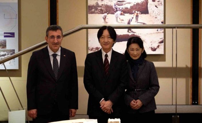 Japon Veliaht Prensi ve Prenses Kiko Kalehöyük Arkeoloji Müzesi’ni ziyaret etti