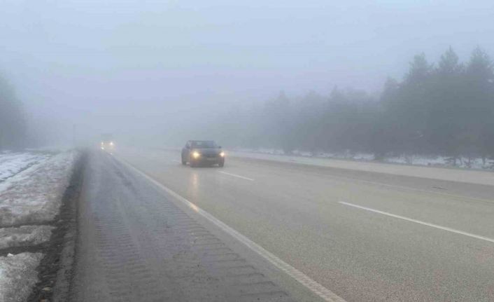 Kastamonu’da sis etkili oluyor