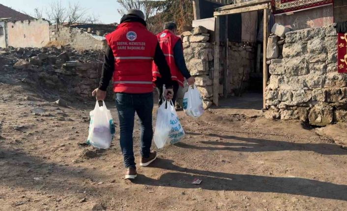 Kayseri Büyükşehir’den ihtiyaç sahibi aileye yardım eli