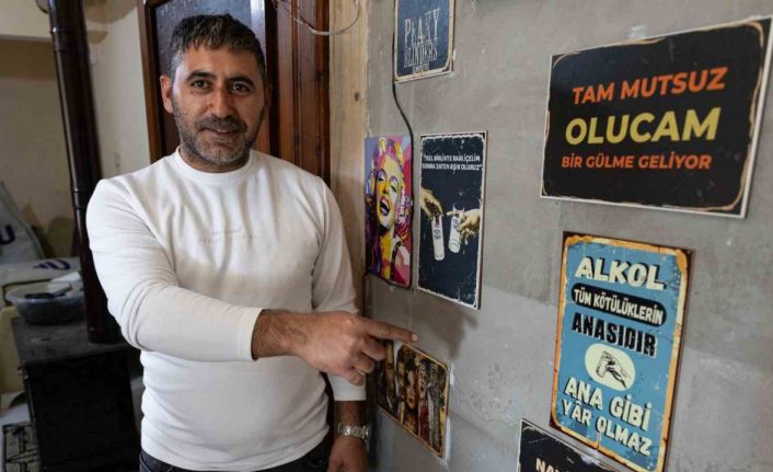 Kendini evinde sanan ve mağazada sızan adama uyuduğu yatak hediye edildi