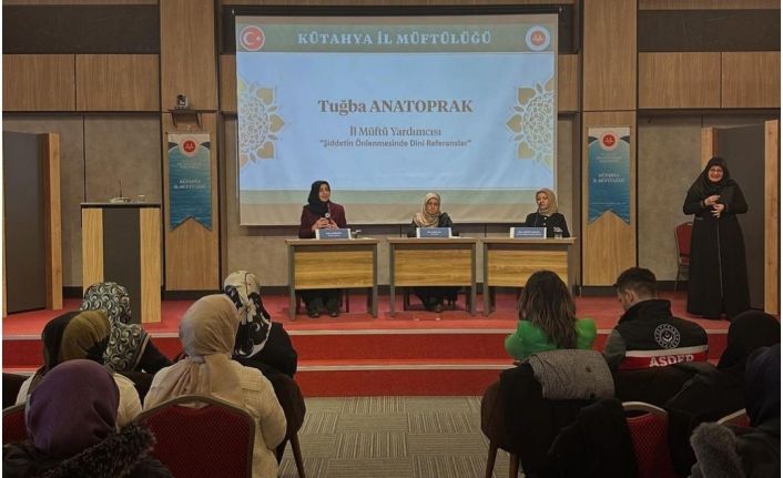 Kütahya’da "Ailenin korunması ve kadına yönelik şiddetin önlenmesi" konulu paneli