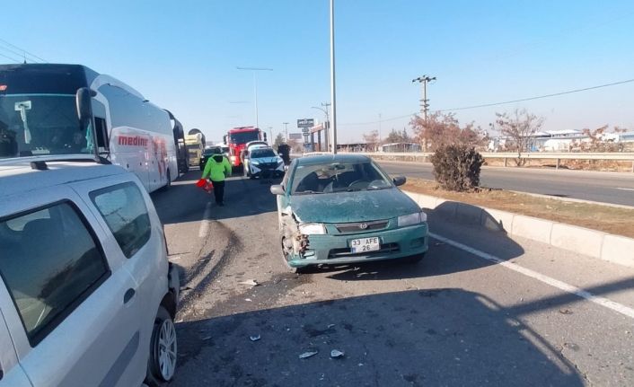 Malatya’da iki araç çarpıştı, 1 yaralı