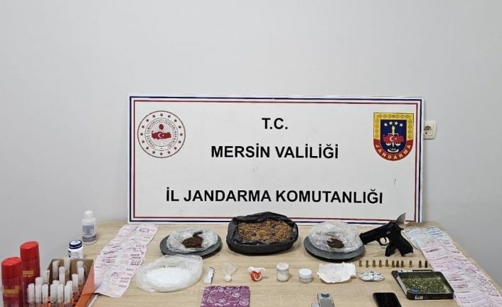 Mersin’de uyuşturucu operasyonu: 3 gözaltı