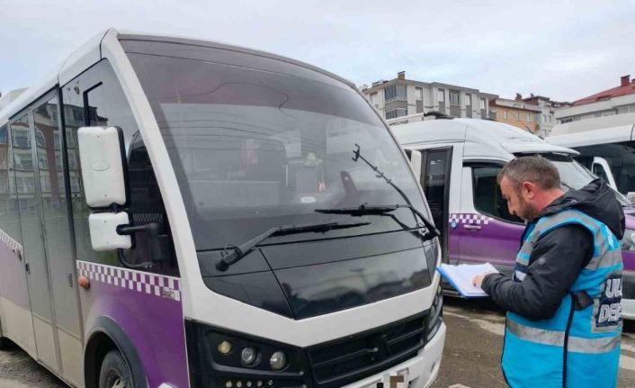 Ordu’da 1 yılda 5 bin 217 toplu taşıma aracı denetlendi