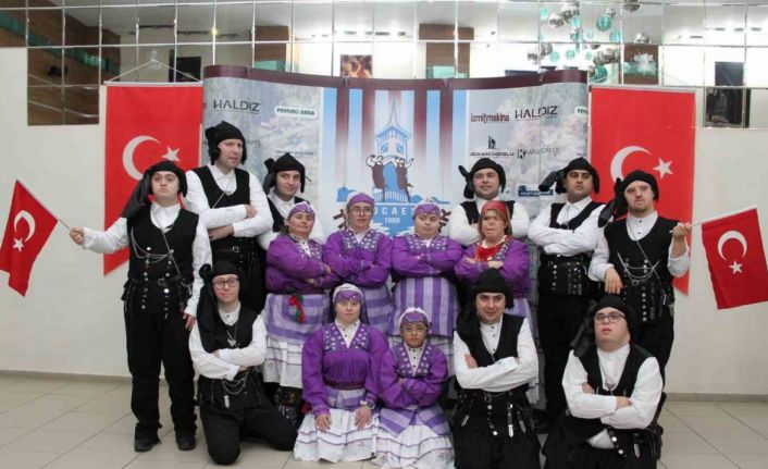 Özel bireyler horon oynadı, ortaya ilginç görüntüler çıktı