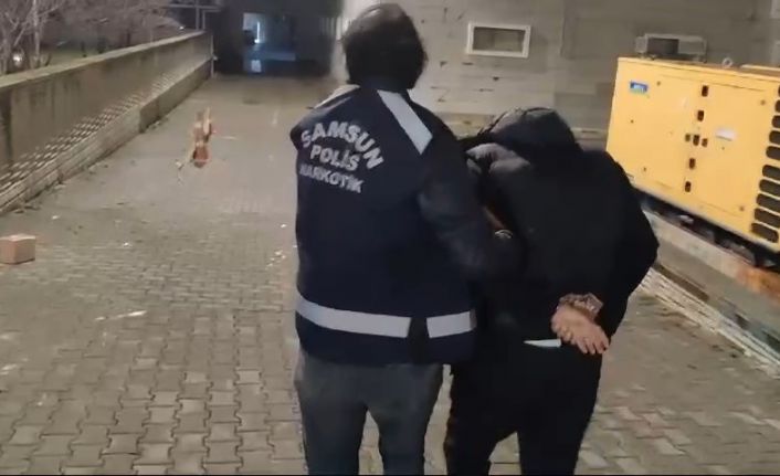 Samsun’da 11 ayrı suçtan 10 yıl 9 ay hapis cezası bulunan şahıs yakalandı