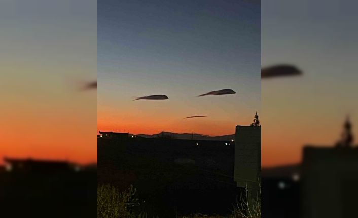 Siverek’te mercek bulutu görüldü