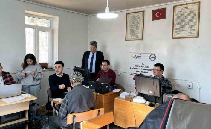 Uşak’ta ‘Siz bize gelemezseniz, Biz size geliriz’ projesi devam ediyor