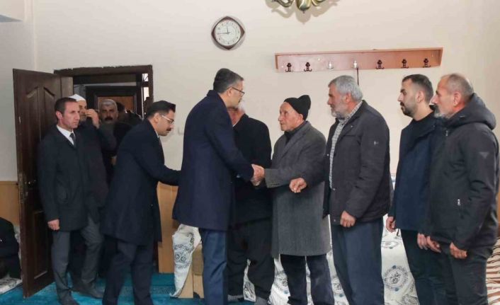 Vali Çelik, Özek ailesine taziye ziyaretinde bulundu