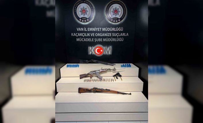 Van’da silah operasyonu