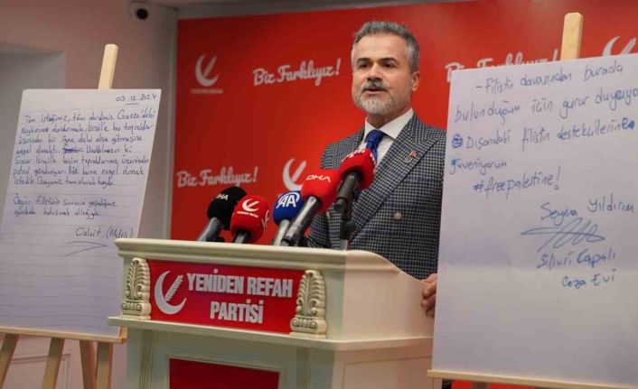 Yeniden Refah Partisi Genel Başkan Yardımcısı Kılıç: “Türkiye’de geçerli asgari ücret 35 bin lira olmalıdır"