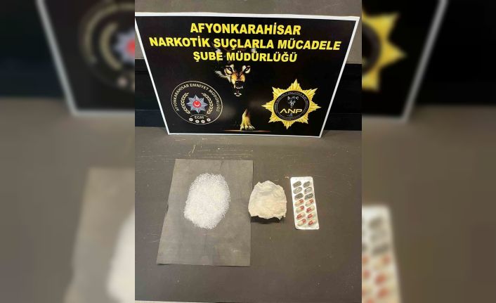 Afyonkarahisar’da uyuşturucu madde ele geçirildi, 1 kişi tutuklandı