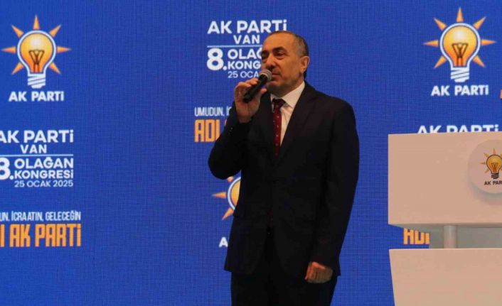 AK Parti Van İl Başkanlığına Abdulahat Arvas seçildi