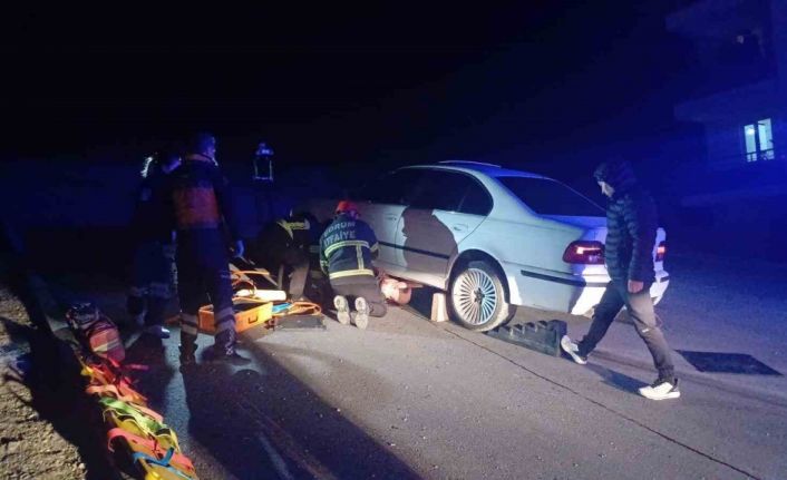 Alkollü otomobil sürücüsünün çarptığı motosikletli genç hayatını kaybetti