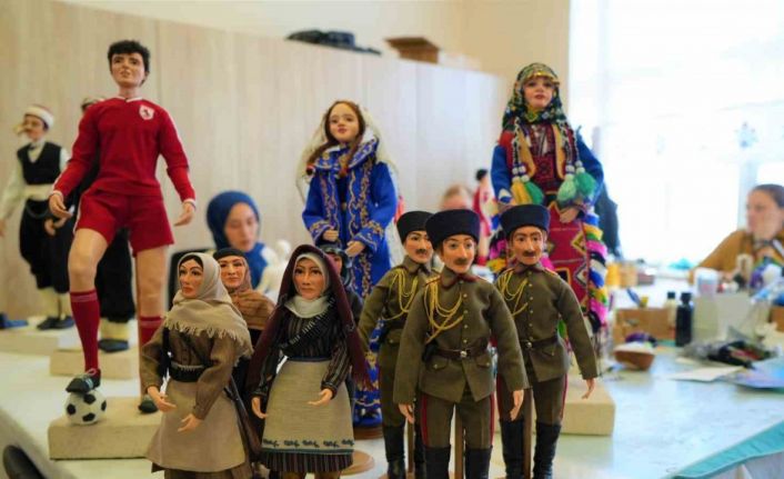 Anadolu kültürünü yansıtan kitre bebekler ilmek ilmek işleniyor