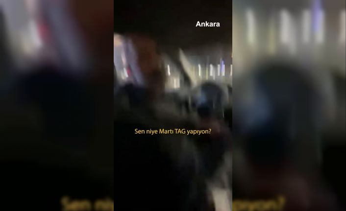Ankara’da taksiciler Martı TAG sürücüsünü alıkoyup, darp etti