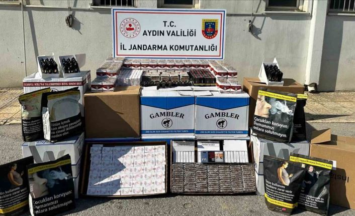 Aydın’da kaçak tütün operasyonu